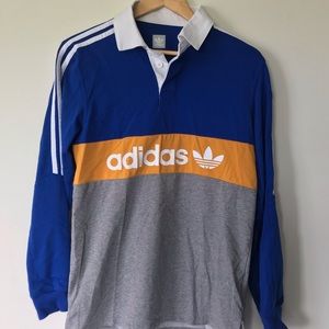 Adidas Long Sleeve Collared Tee